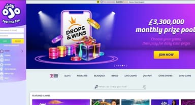 playojo casino desktop preview