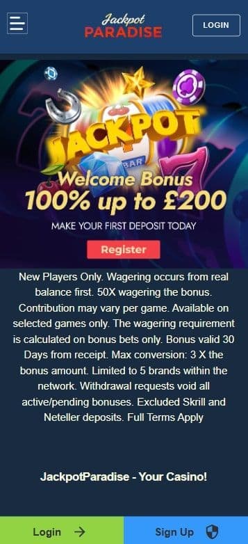 jackpot paradise casino mobile preview