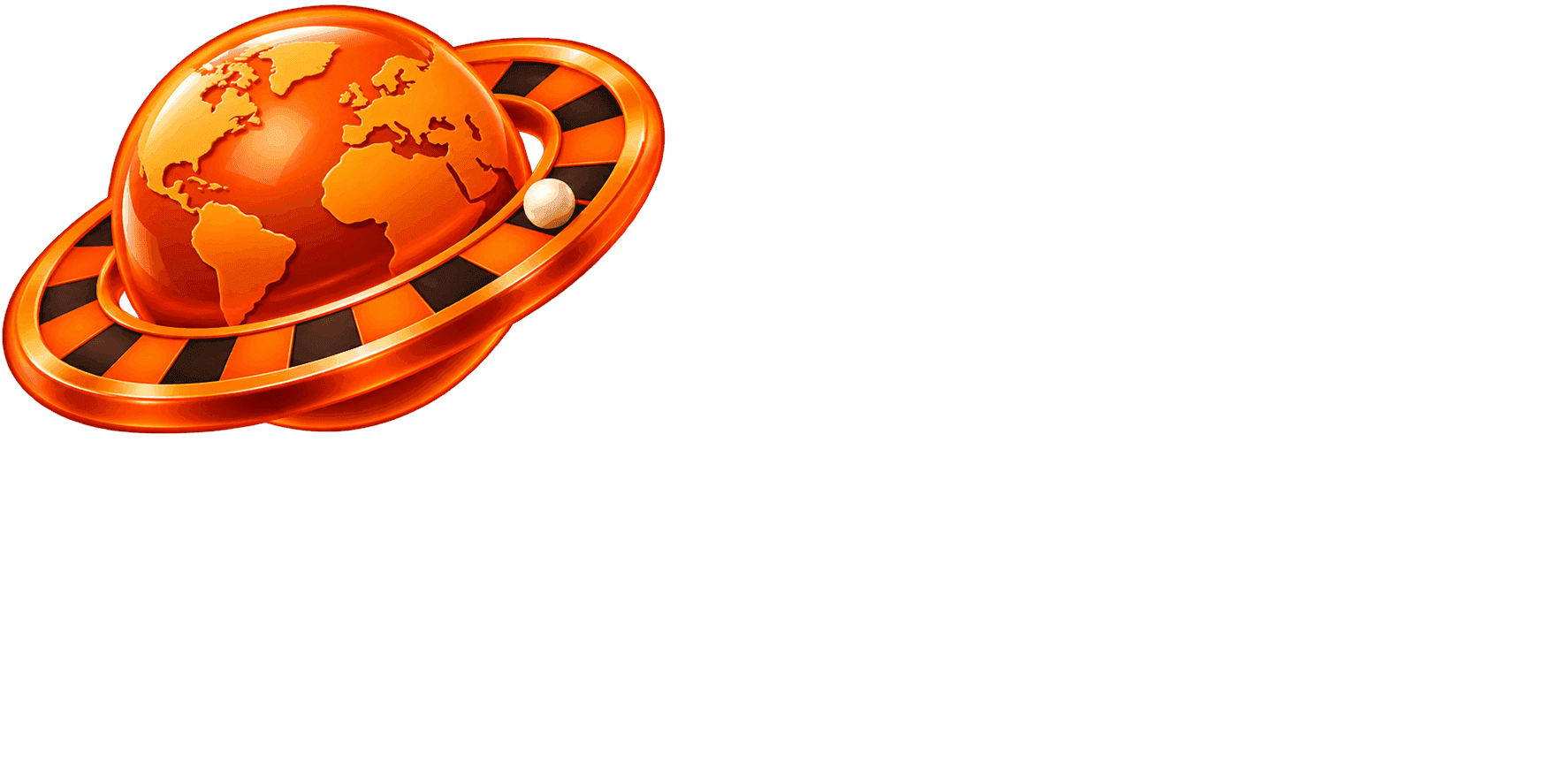 globe with roulette for nonGamstop casinos icon