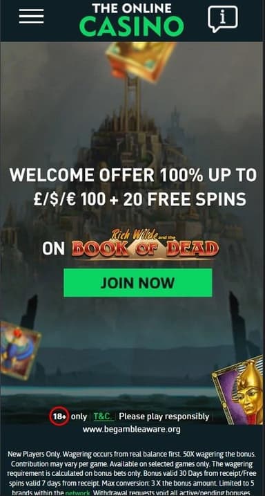 the online casino mobil preview