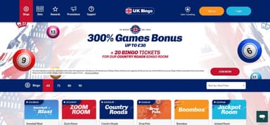 uk bingo casino desktop preview
