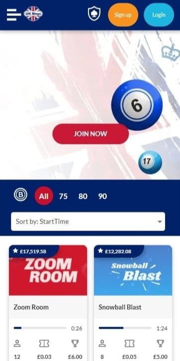 uk bingo casino mobile preview